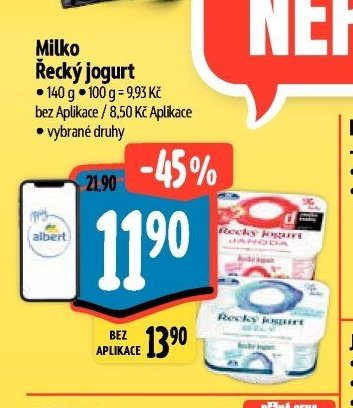 Milko Řecký jogurt