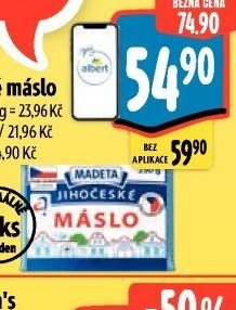 Madeta Jihočeské máslo