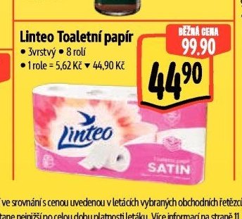 Linteo Toaletní papír