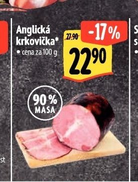 Anglická krkovička