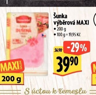 Šunka výběrová MAXI