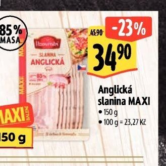 Anglická slanina MAXI
