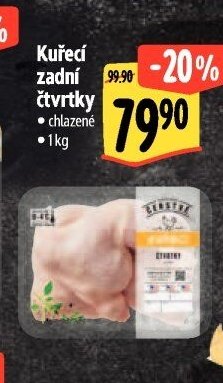 Kuřecí zadní čtvrtky