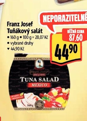 Franz Josef Tuňákový salát