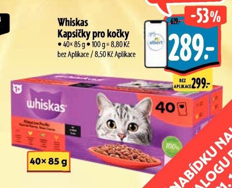 Whiskas Kapsičky pro kočky