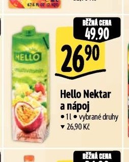Hello Nektar a nápoj