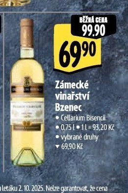 Zámecké vinařství Bzenec