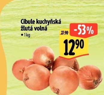 Cibule kuchyňská žlutá