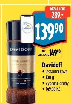 Instantní kávy Davidoff