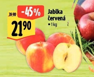 Jablka červená