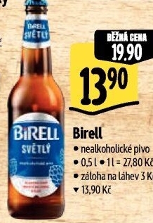 Nealkoholické pivo Birell
