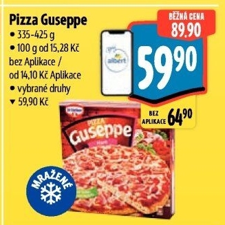 Pizza mražená Guseppe Dr. Oetker
