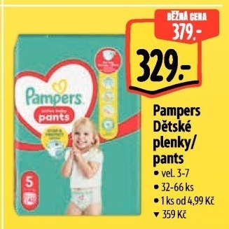 Pleny dětské Pampers