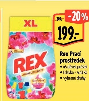 Prací prášek Rex