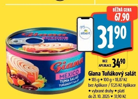 Salát s tuňákem Giana