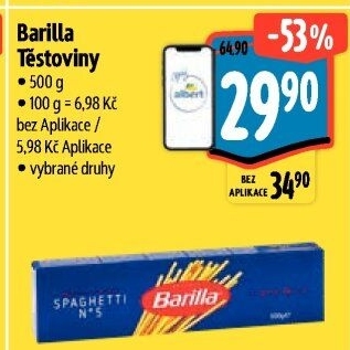 Těstoviny Barilla