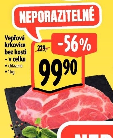 Vepřová krkovice bez kosti