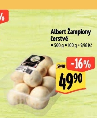 Žampiony Albert