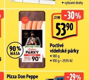 Poctivé vídeňské párky - Albert akcniletaky.com