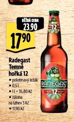 Radegast Temně hořká 12