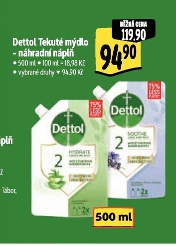 Dettol Tekuté mýdlo - náhradní náplň