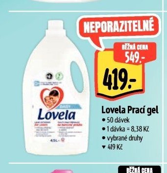Lovela Prací gel