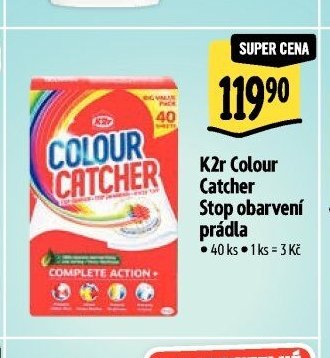 K2r Colour Catcher Stop obarvení prádla