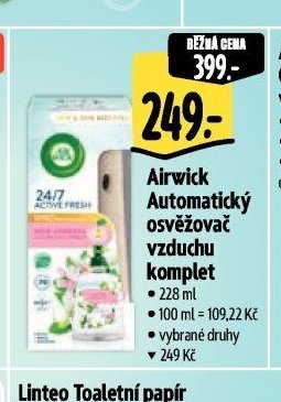 Airwick Automatický osvěžovač vzduchu komplet - Albert akcniletaky.com