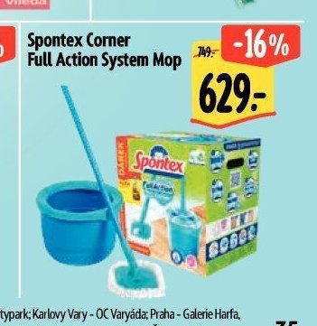 Spontex Corner Full Action System Mop