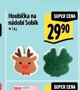 Houbička na nádobí Sobík