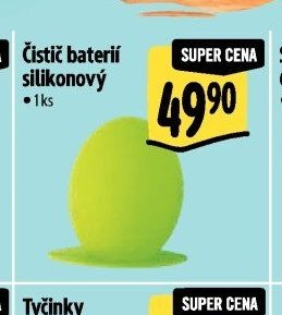 Čistič baterií silikonový