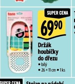 Držák houbičky do dřezu