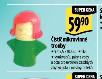 Čistič mikrovlnné trouby