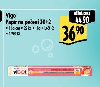 Vigo Papír na pečení 20+2