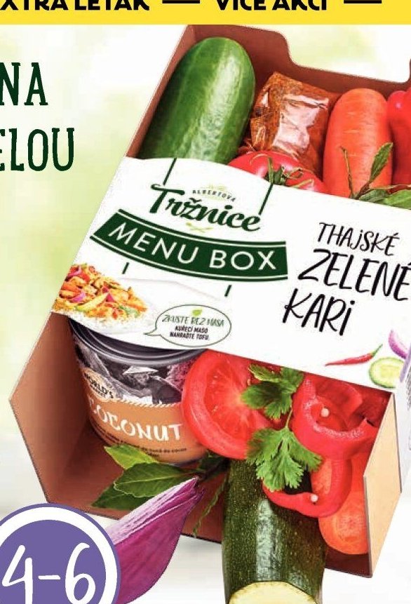 Albert Menu box Thajské zelené kari