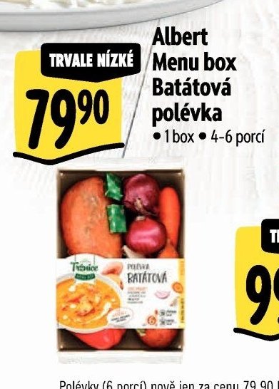 Albert Menu box Batátová polévka