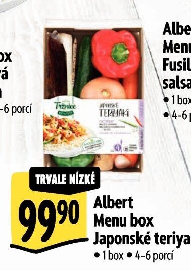 Albert Menu box Japonské teriyaki
