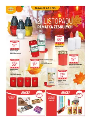 akční leták Globus 8.10.2025-14.10.2025