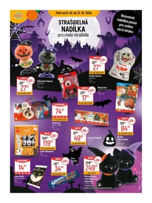 akční leták Globus 8.10.2025-14.10.2025