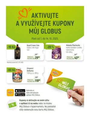 akční leták Globus 8.10.2025-14.10.2025