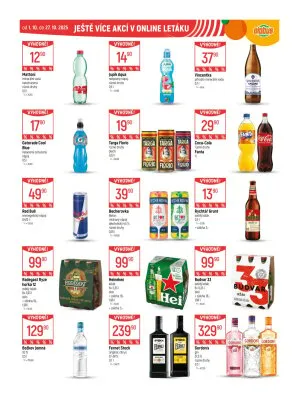 akční leták Globus 8.10.2025-14.10.2025