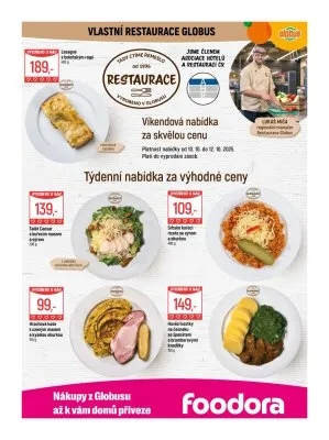 akční leták Globus 8.10.2025-14.10.2025