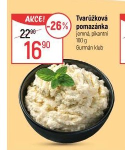 Tvarůžková pomazánka