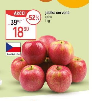 Jablka červená
