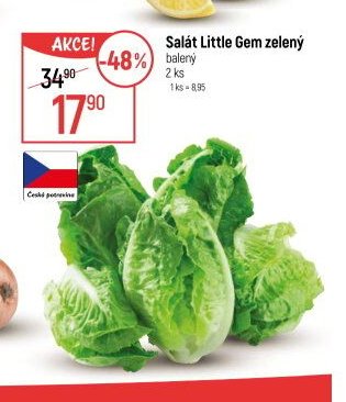 Salát Little Gem zelený