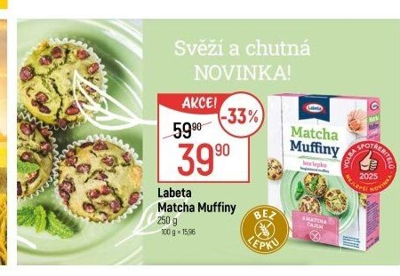 Labeta Matcha Muffiny