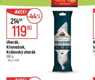 Uherák, Křemešník, Královský uherák