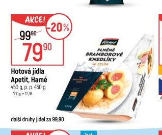 Hotová jídla Apetit, Hamé