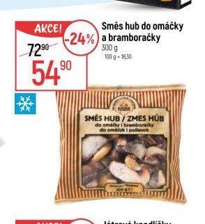 Směs hub do omáčky a bramboračky