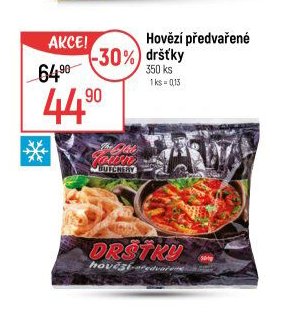 Hovězí předvařené dršťky